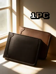 PU Material Wallet, Multiple Colors Available, Ideal for Daily Use, Travel, Shopping, Sports, School, Card Holder