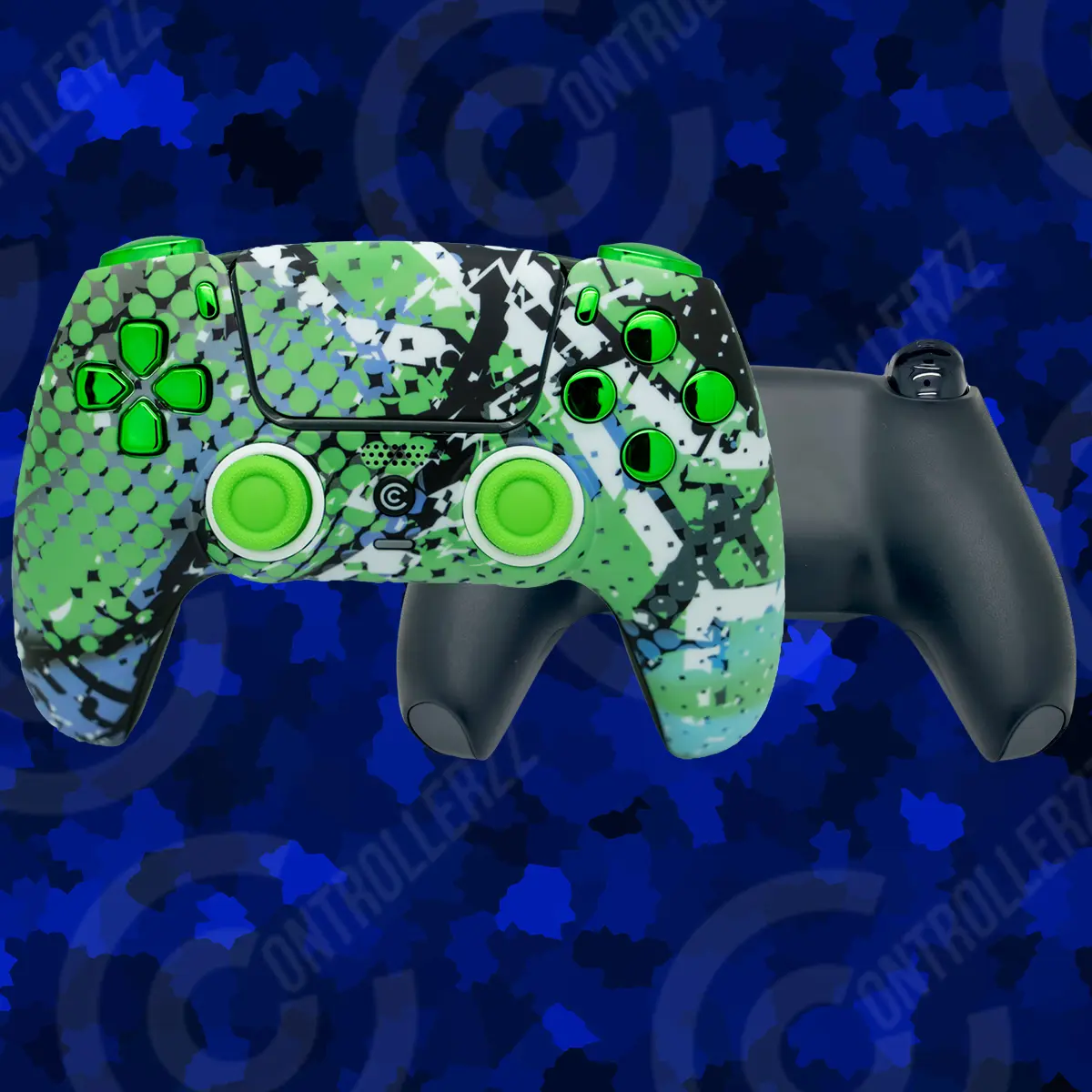 Swamp Fade & Green Chrome Inserts 