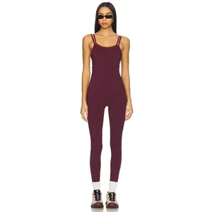 STRUT-THIS The Rhett Jumpsuit in Berry