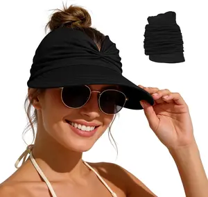 Women’s Sun Visor Hat – Wide Brim UV Protection Cap, Quick Dry Lightweight Packable Summer Hat for Beach, Travel, Sports & Outdoor Use