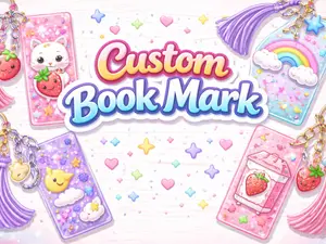 Custom BookMark with Decal