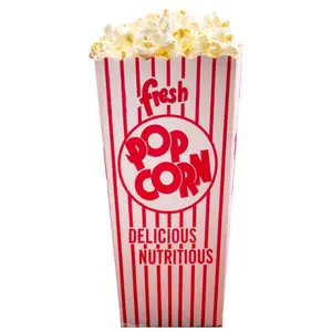 212 MAIN Large-Size Advanced Graphics Print Cardboard Popcorn Box Cutout (72x35 in) - Cardboard Cutout Home Decor for Parties, Movie Rooms, Party