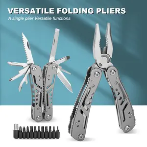Outdoor Combination Knife, Pliers, Small Knife, Outdoor Combination Small Knife, Multi-functional Pliers, Folding Portable Multi-purpose Tool Pliers, Knife Folding Knife, Portable Small Hand Knife