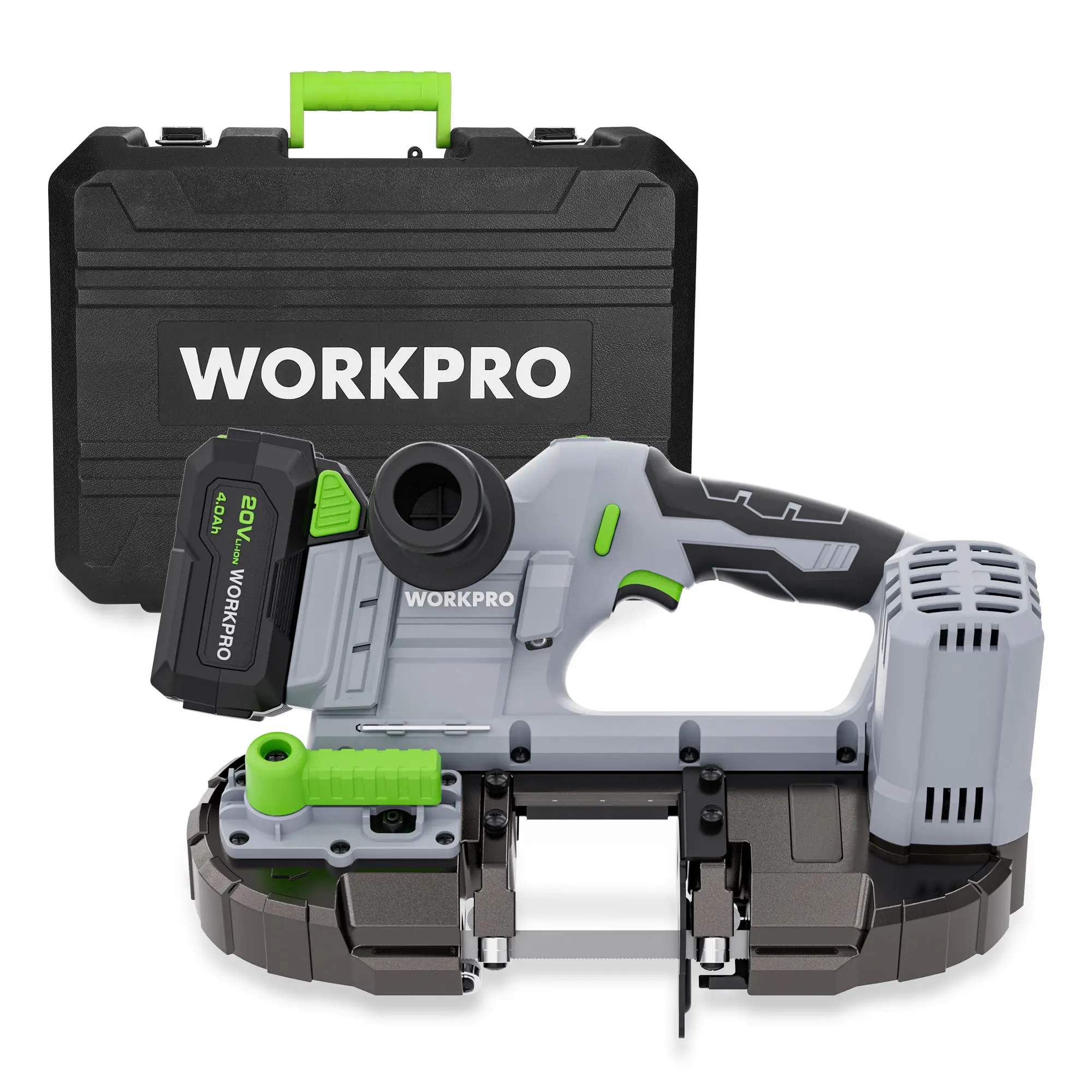#backtoschool WORKPRO 20V Cordless Band saw
