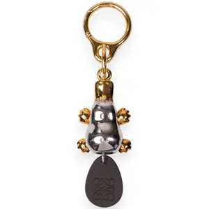Pre-owned Loewe Metal Bag Accessories Gold Platypus Charm W26030412