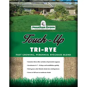 Jonathan Green 12120 Premium Grass Seed Touch-Up Mixture, 3 lbs Bulk Seeds, 1500 sq ft Coverage, Case of 15