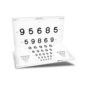 Folding Chart: LEA NUMBERS® 15-Line Wall Chart (10ft/3m)