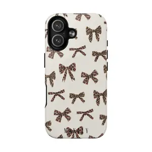Leopard Bow MagSafe Case - Limited Edition