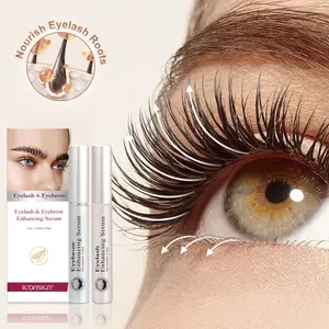 Iconsign Eyelash Growth Serum, Gentle Non-Irritating Formula, Multi-Plant Essence, Promotes Longer Fuller Lashes, Lengthening Volumizing Lashes, Eye Care Supplement