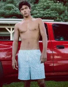 RSQ Mens 6.5" Swim Trunks