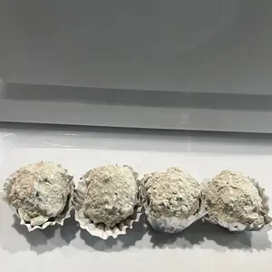 D-Crujidos - 4 Pieces of Clay/CAOLIN Koko, 1 Inch Balls, Handmade in Mexico.