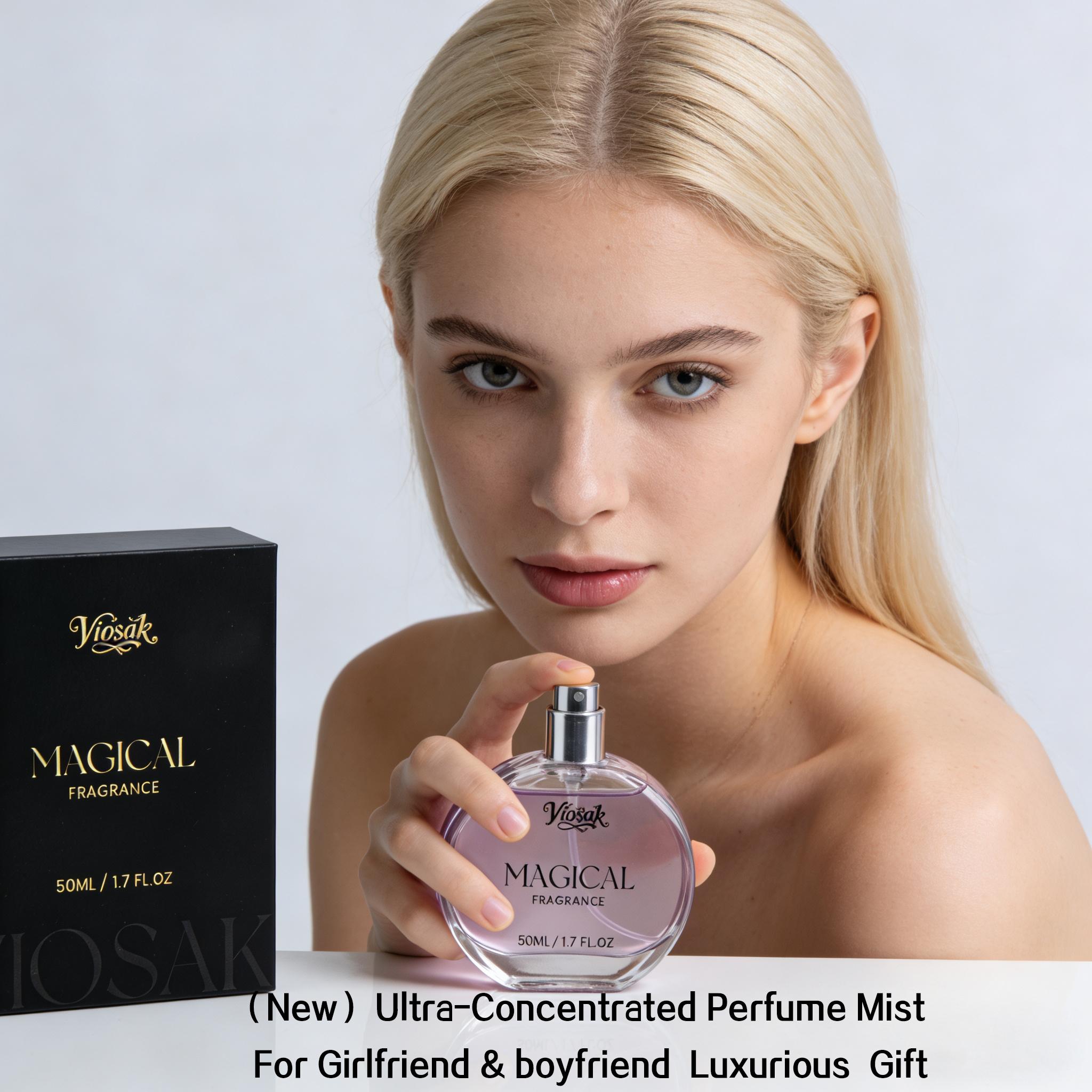 VIOSAK Make Life Beautiful Perfume 50ml | For Women & Men | Long Lasting Fragrance | Perfect Gift for Her/Him | Dates & Daily Wear Gift Top note: Rose, Pink Pepper Middle note: Raspberry, Flower Base note: Papyrus, Amber