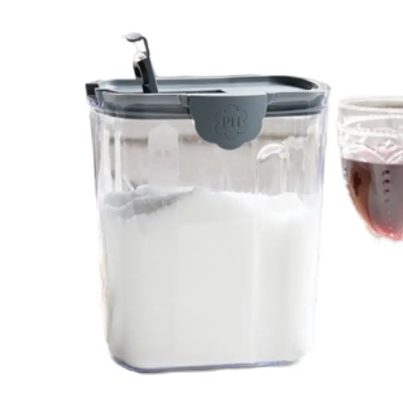 Recipiente Hermético de 2 Qt. - Contenedor de Almacenamiento Seguro para Alimentos y Utensilios de Cocina
