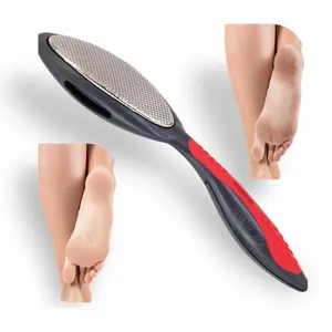 Double Sided Metal Foot File - Stainless Steel Feet Callus Remover Manicure Nail