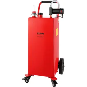 VEVOR 30 Gallon Diesel Caddy, 23.5 L/min, 180W Portable Storage Tank Container with Electric Pump Wheels, Diesel Transfer Storage Tank for Fueling
