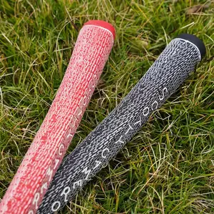 Woven Cotton Putter Grips, Non Slip All Weather Standard Golf Putter Replacement Grips, Shock Absorbing Soft Cotton Thread Putter Grips for Men Women