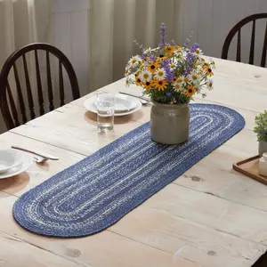 Bluefalls Braided Table Runner
