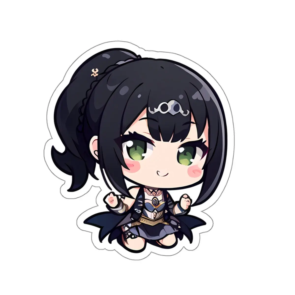 Kawaii Cute Chibi Shadowheart Sticker Kawaii Cute Chibi Shadowheart Sticker