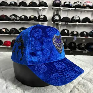 Chucky hats Luci Fer blue