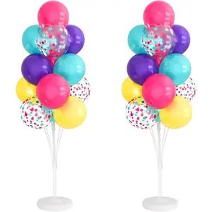 Balloon Stand Kits, Balloon Stands for, Balloon Sticks for Table, Acrylic Balloon Stand for Birthday Wedding Baby Shower Decorations