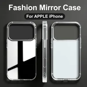 Fashion Make Up Mirror Protective Phone Case For APPLE iPhone 17 Pro Max 17 Pro 16 Pro Max 15 Pro 17 Air 14 Plus 13 Pro 12 11 Cases Shockproof Durable Bumper Back Cover