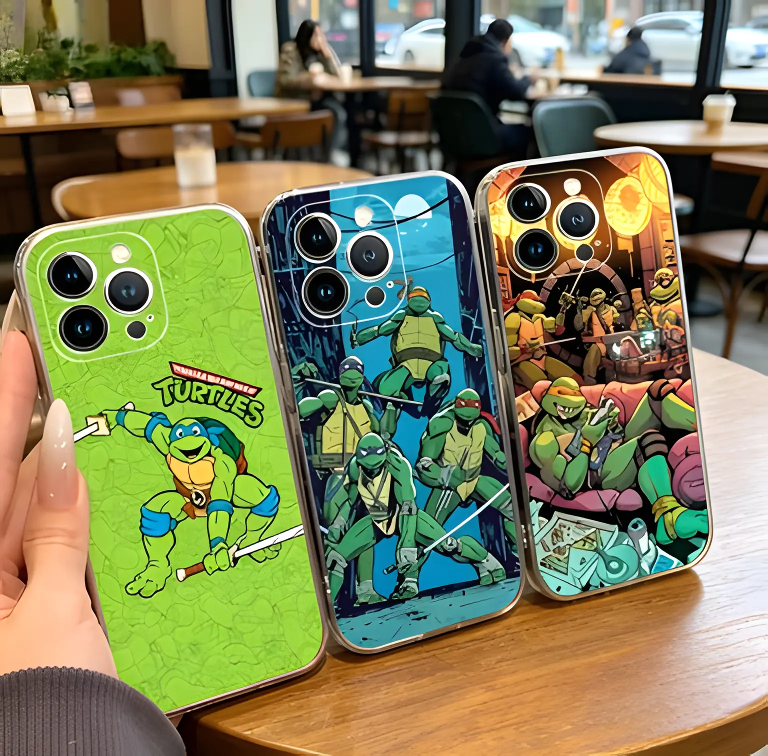 Teenage Mutant Ninja Turtles Phone Case, Retro Comic Style Shockproof TPU  Protective Cover, Compatible with iPhone 17/16/15/14/13/12/11 Pro Max, Fan  Art Cartoon Graphic Shell for TMNT Fans - TikTok Shop