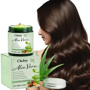 Aloe Vera Hair Mask for Softer Healthier Thicker Hair Daily Nourishing Treatment for Dry Damaged Hair Revitalizing Moisturizing Hair Care