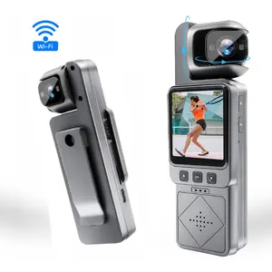 Action Camera, High-definition Video Recording Without Lag, Clear Sound, Anti-shake, Ultra-wide Viewing Angle, Immersive Experience, Suitable for Climbing, Skiing, Parties, Store Exploration, and Record-keeping, Wifi Sports Camera
