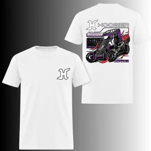 Legendary Indoor Dirt Race Sprint Car T-Shirt, 2 Sides, Tulsa 2024 Dirt Track Racing Graphic Tee