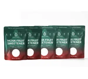 LohanPure 0 Calorie Sweetener 5pack(5lb) - 1:1 White Sugar Replacement-zero calorie Sugar Substiute, Monk fruit, Erythritol, Stevia, Natural Sweetener Healthy Vegan Flavor