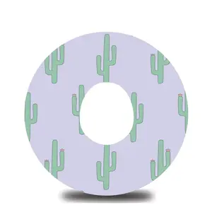 Lilac Cacti Dexcom G7 Tape