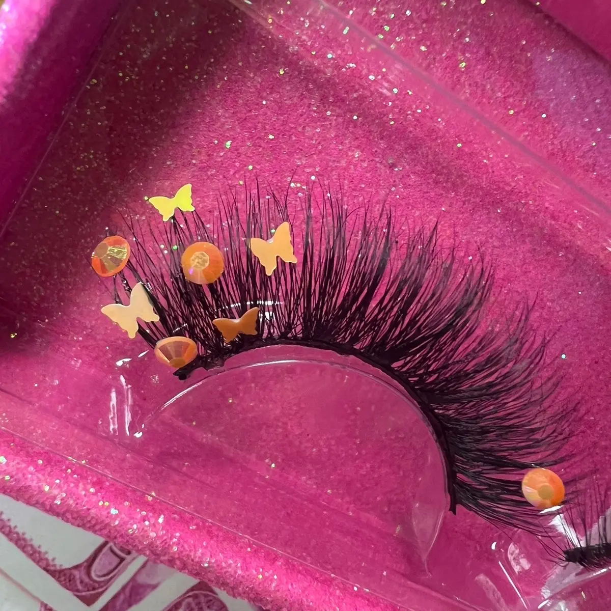 Butterfly and Rhinstone Lash