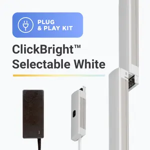 FLEXFIRE LEDS ClickBright CCT Selectable White Light Bar Kit - Plug & Play Design for Adjustable Lighting Solutions -