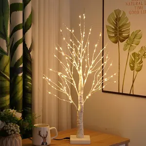 LED Christmas String Lights - Halloween Fake Tree Decor Lamp| Adorable Room Ambient Light for Holiday Home Party, Christmas, Halloween, Easter, Thanksgiving, Valentine’s Day, New Year, Birthday, Baby Shower, Graduation, Housewarming, Bridal Shower, Anniv