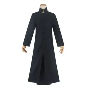 Hacker Empire 4 Matrix Reboot Neo Cosplay Costume; role-playing cosplay trench coat full set.