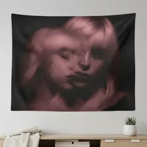 Flag Billies Music Album Poster Tapestry Wall Hanging for Bedroom Living Room Dormitory Home Decor Wall Tapestries Decoration GT-Billies (10) Cotton Decorative Light LinenTapestry Flag Blanket