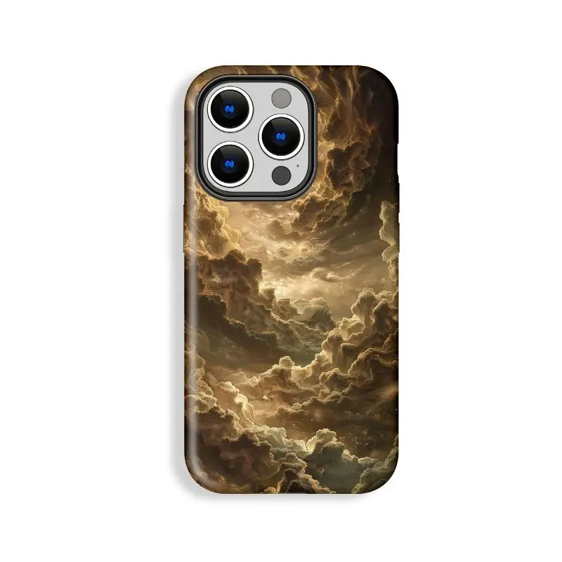 Ancient Greek Style Starry Sky Constellation Smartphone Protector Case for iPhone 11-17 Series, Durable Polycarbonate-TPU Shell, Dual-Layer Shockproof, Lightweight Thin Frame, Precise-Fit Handheld Devices Accessory Gift