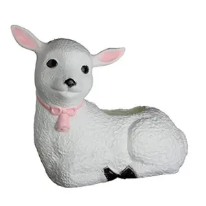 Union Products 51690SC 18 in. Plastic Lamb Planter
