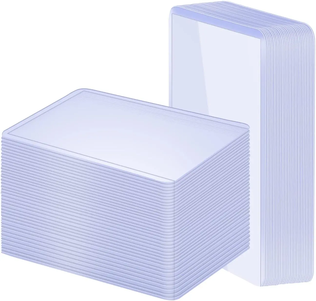 100 Pack 3"X4" Hard Plastic Card Sleeves Top Loaders for Cards, Baseball  Card Protectors Hard Plastic, for Baseball Card, Game Cards, Trading Card,  and so On Eliamo - TikTok Shop