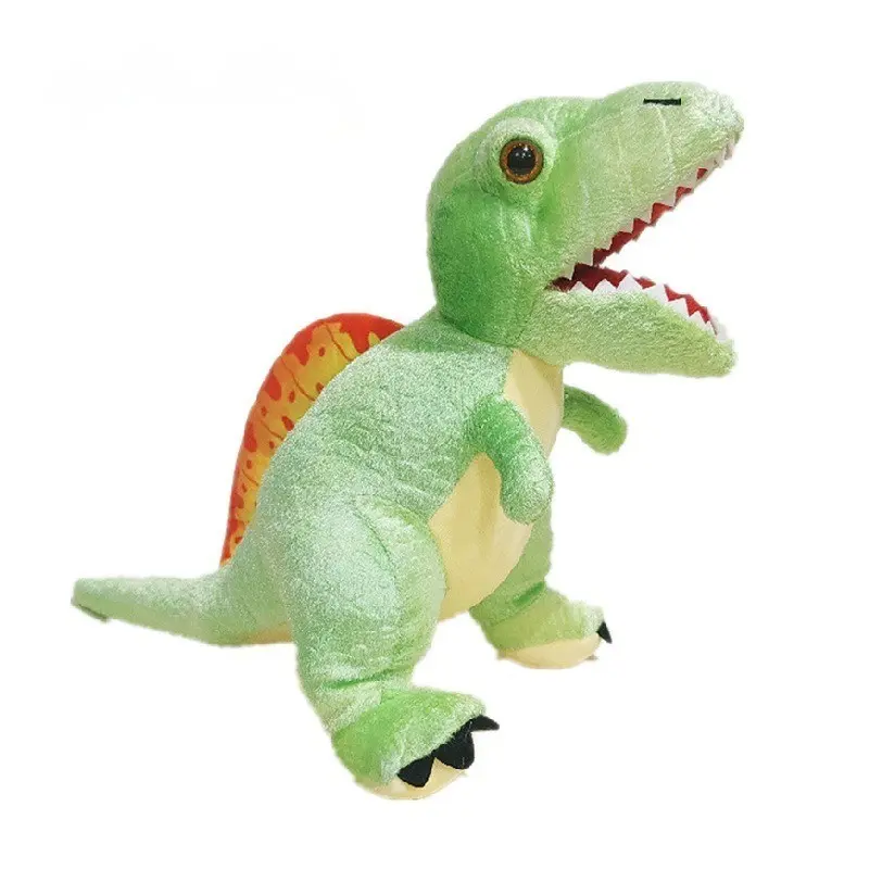 Realistic Dinosaur Plush Toy for Kids, Soft Stuffed Dinosaur, Tyrannosaurus Rex Triceratops Doll, Elegant Decorative Figurine, Home Decoration Ornament