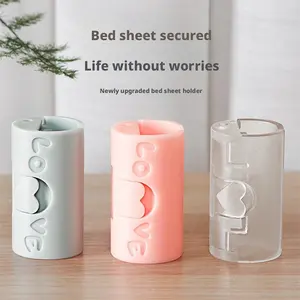 Bed Sheet Duvet Cover Holder Anti-Slip Clips No Needle Storage Upgrade, Bed Sheet Grippers, Bedding Fasteners for Secure Fit, Comfortable Sleep Essentials