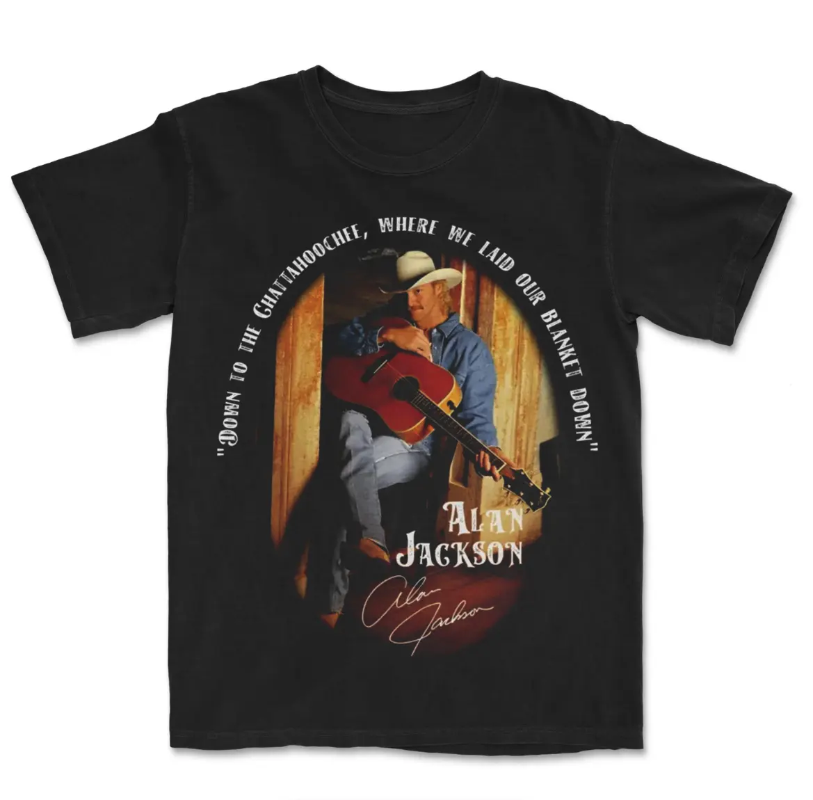 Alan Jackson Vintage Graphic T-Shirt, The King of Traditional Country, Country Music Legend Unisex Tee