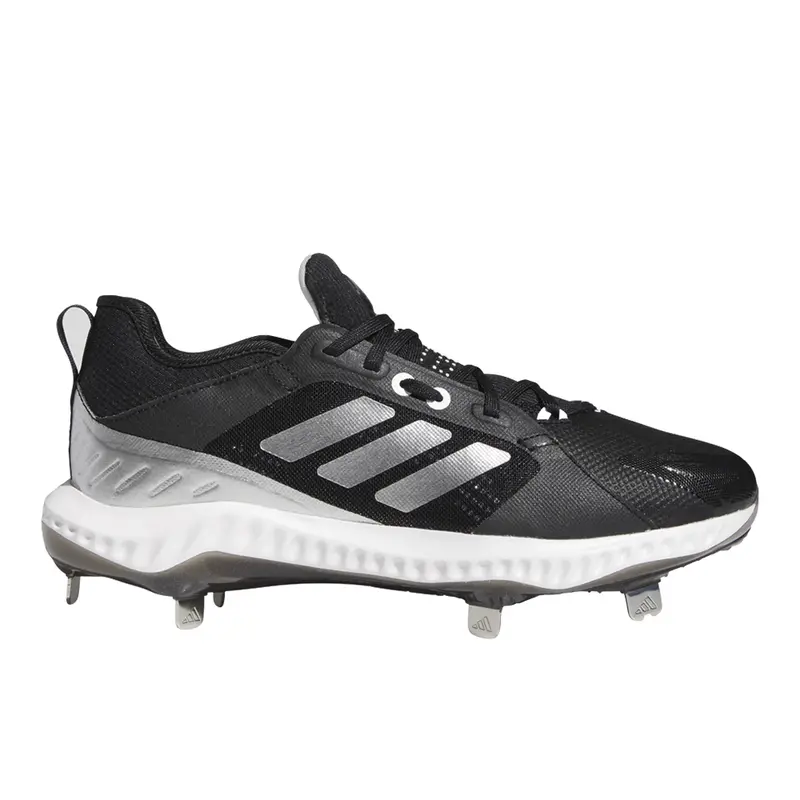 adidas Womens Purehustle Softball Softball Sneakers Shoes - Black