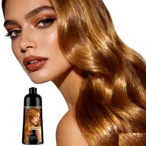 USA-Designed 3-in-1 Herbal Hair Color 300ml Kit with Winter Gift Set Gentle Formula for Vibrant Fade-Resistant Results Clean Nourishing Formula Infused with Natural Herbal Extracts
