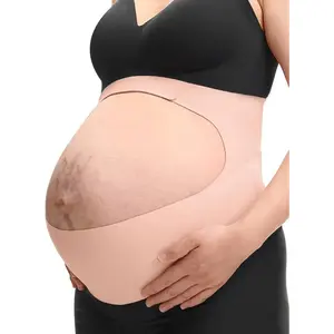 An Your Pregnancy Back Pain Savior! Maternity Belly Band-Invisible Under Clothes, Ergonomic Support for Belly/Back/Pelvis. Breathable, Adjustable & Fits All Trimesters. Walk/Work/Exercise Pain-Free