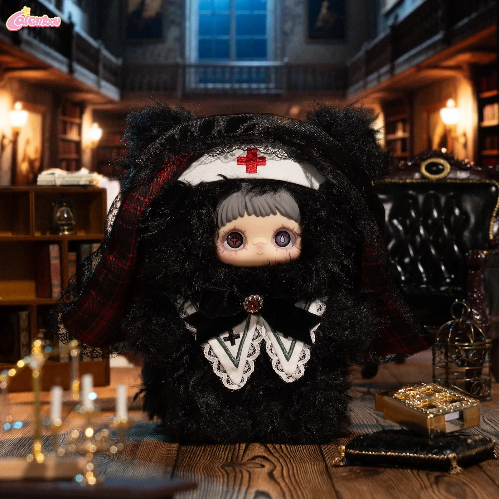 Maymei Winter Weirdness Series Plush Blind Box, Cute Soft Stuffed Keychain, Kawaii Mystery Vinyl Bag Charms Collectible for Birthday Christmas Blindbags Sealed Hobby Box