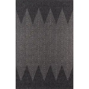 Momeni Como COM-5 Charcoal Contemporary Machine Made Rug