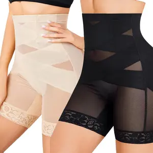 Shapewear Tummy Control Body Shaper High Waisted Butt Lifting Panties Shapewear Shorts Thigh Slimmer