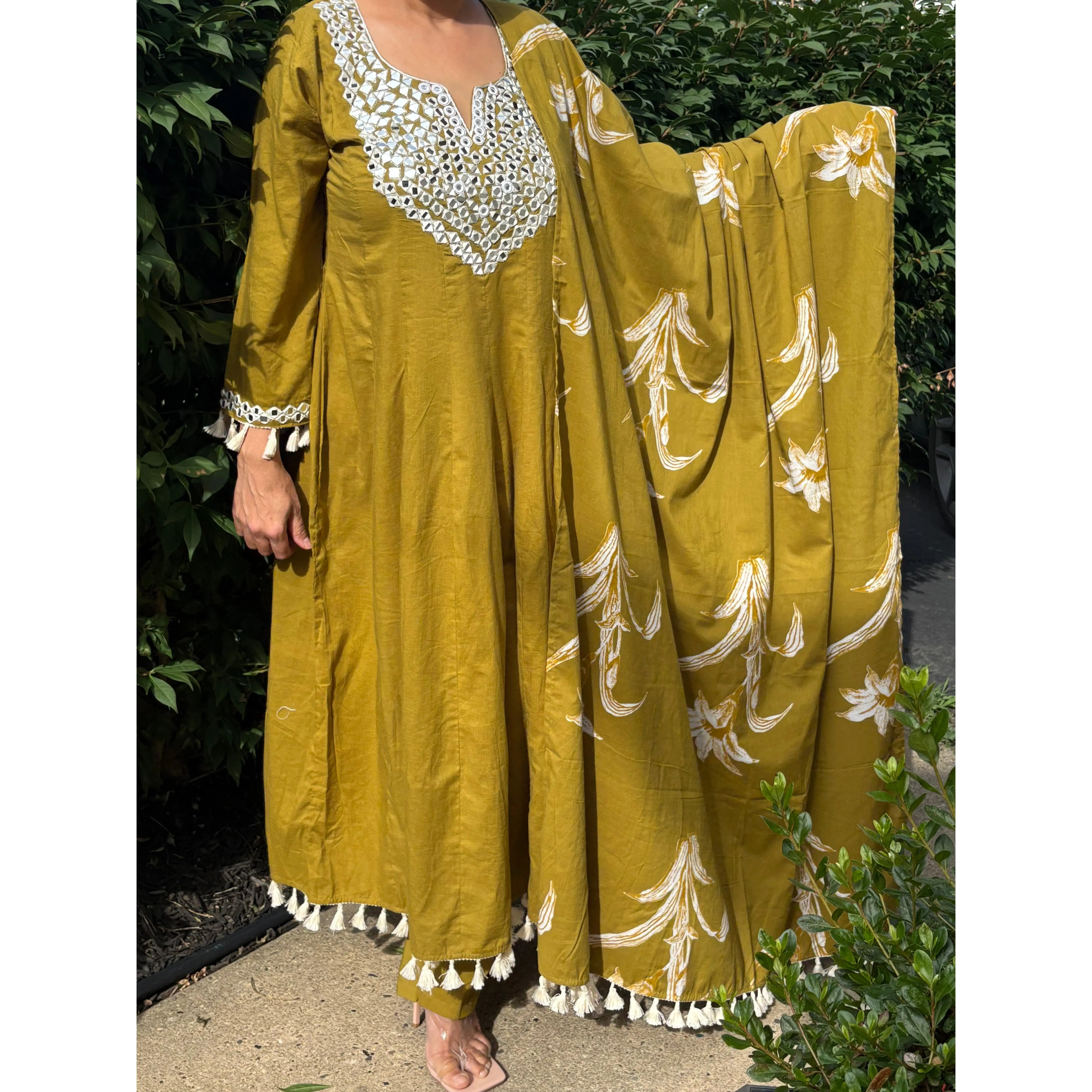 “Mehndi” Anarkali