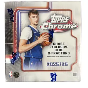 1 Box - 2025 NBA Topps Chrome Mega